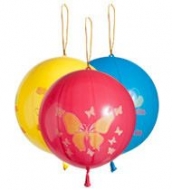 balony  piłki z gumką nadruk mix (włoskie)średnica 53cm 10szt.